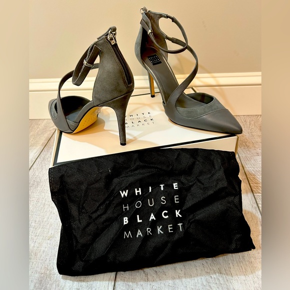NEW IN BOX Perfect Gray Heels for a Night Out! - Picture 1 of 6